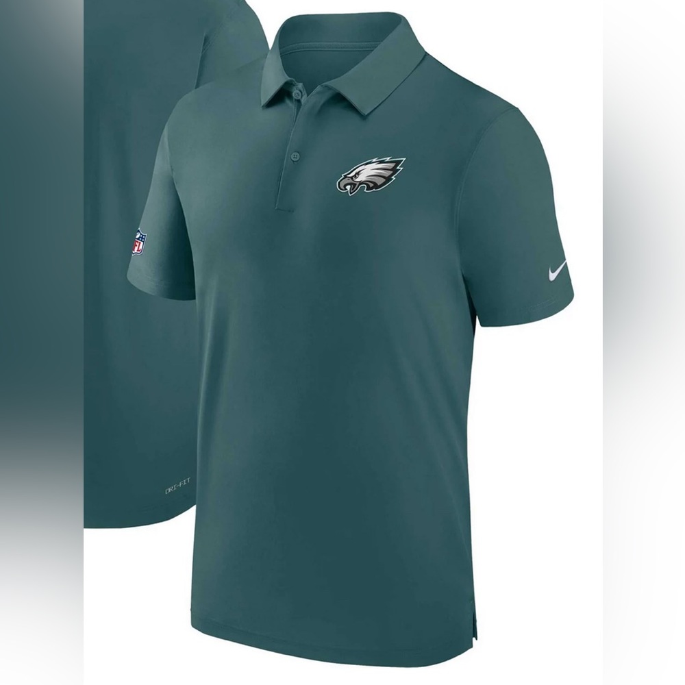 Nike Philadelphia Eagles golf polo shirt large new